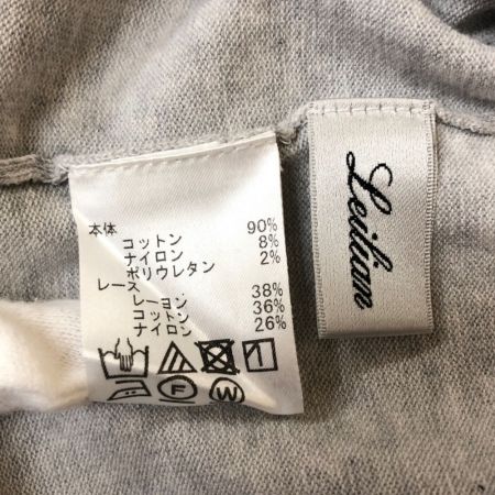  Leilian レリアン レディース トレーナー サイズ13+ グレー
