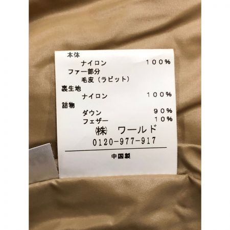  CORDIER コルディア レディース コート ダウンコート サイズ40 ベージュ