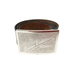 〇〇 LOUIS VUITTON ルイヴィトン サンチュール ジーンズ ベルト M6812U  ブラウン Cランク