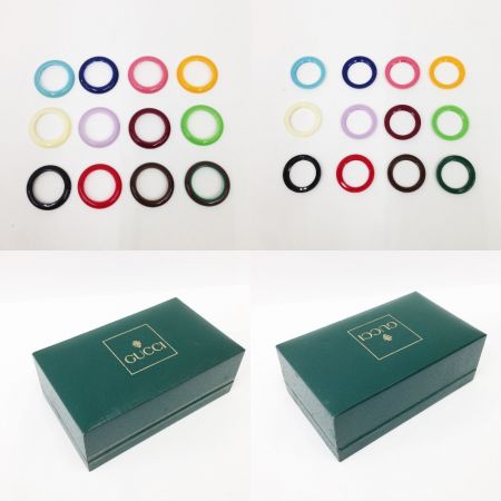  GUCCI グッチ チェンジベゼル×12色 クォーツ レディース 腕時計 11/12.2