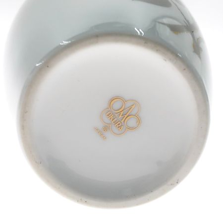  大倉陶園 金蝕バラ 15cm花器 1A/2016