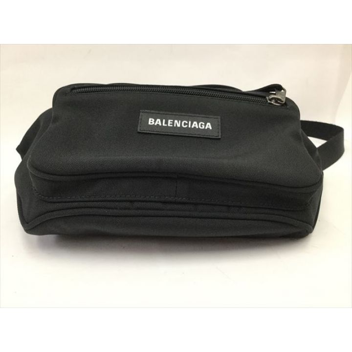 バレンシアガ　エブリデイ　ボディバッグ　レザー　ブラック　黒　ウエストポーチ 美品】バレンシアガ エブリデイ ベルトバッグ/ウエストバッグ/ボディ