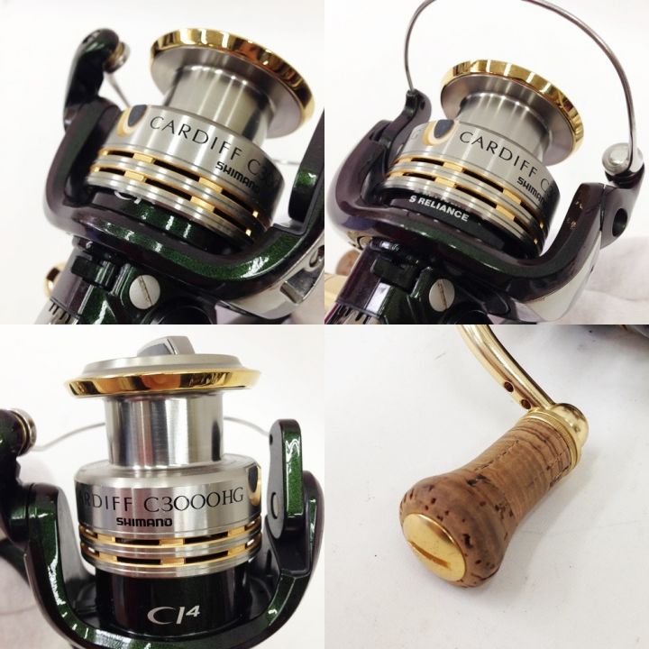 SHIMANO シマノ スピニングリール カーディフ CARDIFF C3000HG 02323｜中古｜なんでもリサイクルビッグバン