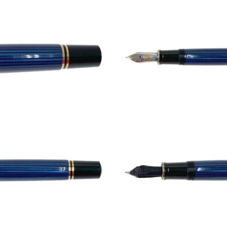  Pelikan ペリカン souveran スーベレーン M800 ブルーストライプ 万年筆 現状渡し