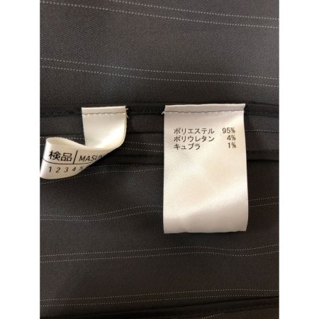  Leilian レリアン レディース ストライプ サイズ13+ グレー