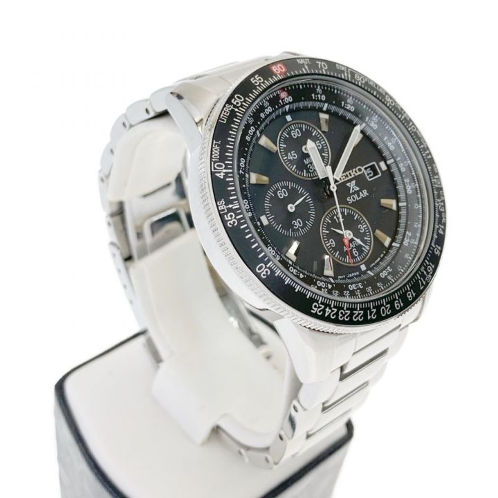 SEIKO セイコー 腕時計 クロノグラフ V172-0AC0｜中古｜なんでもリサイクルビッグバン