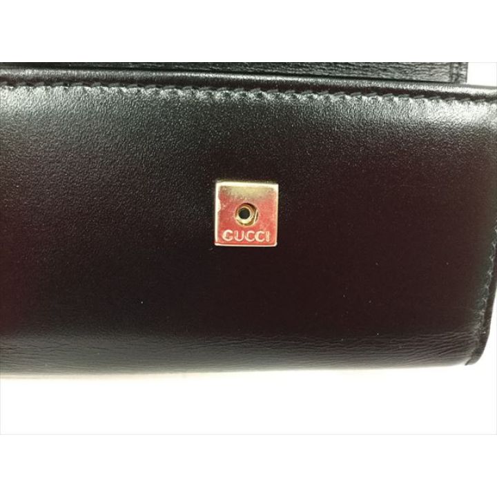 GUCCI グッチ キーケース 6連キーケース レザー 033 0416 0897 ブラック｜中古｜なんでもリサイクルビッグバン