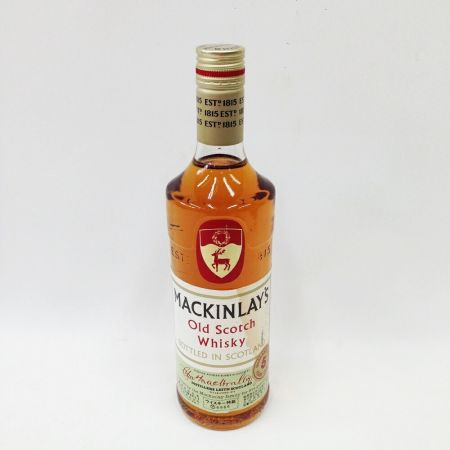   マッキンレー  MACKINLAY`S 5年 ウイスキー　スコッチ　760ml　43度 未開栓