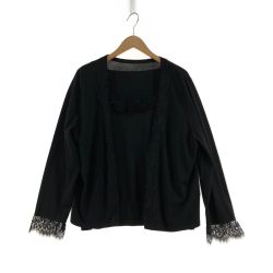 〇〇 Leilian レリアン レディース アンサンブル サイズ13+ ブラック Bランク