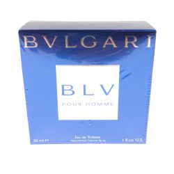 〇〇 BVLGARI ブルガリ ブルー プールオム オードトワレ 香水 30ml Aランク