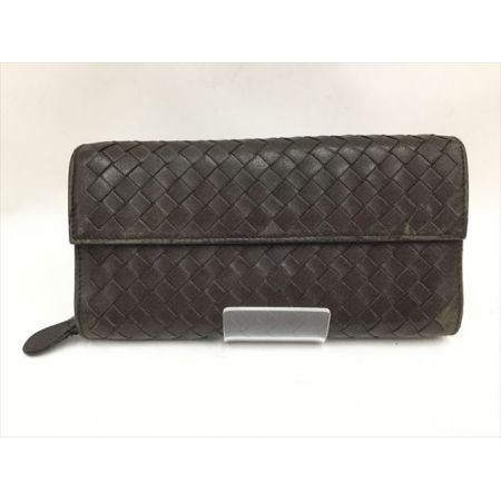 中古】 BOTTEGA VENETA ボッテガヴェネタ 長財布 イントレチャート