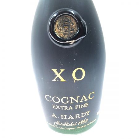   A.HARDY XO COGNAC EXTRA FINE ブランデー 750ml  未開栓