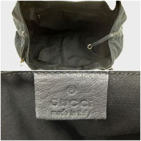  GUCCI グッチ ショルダーバッグ GGキャンバス 189835 ブラック