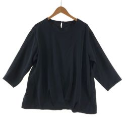 〇〇 Leilian レリアン レディース カットソー サイズ13+ ネイビー Bランク