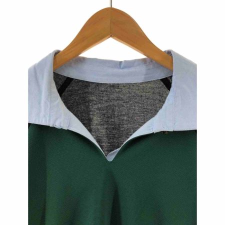  Leilian レリアン レディース カットソー サイズ13+ グリーン