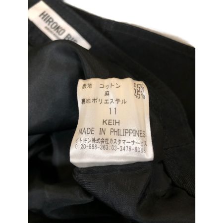  HIROKO BIS ヒロコ ビス レディース セットアップ サイズ9 ネイビー