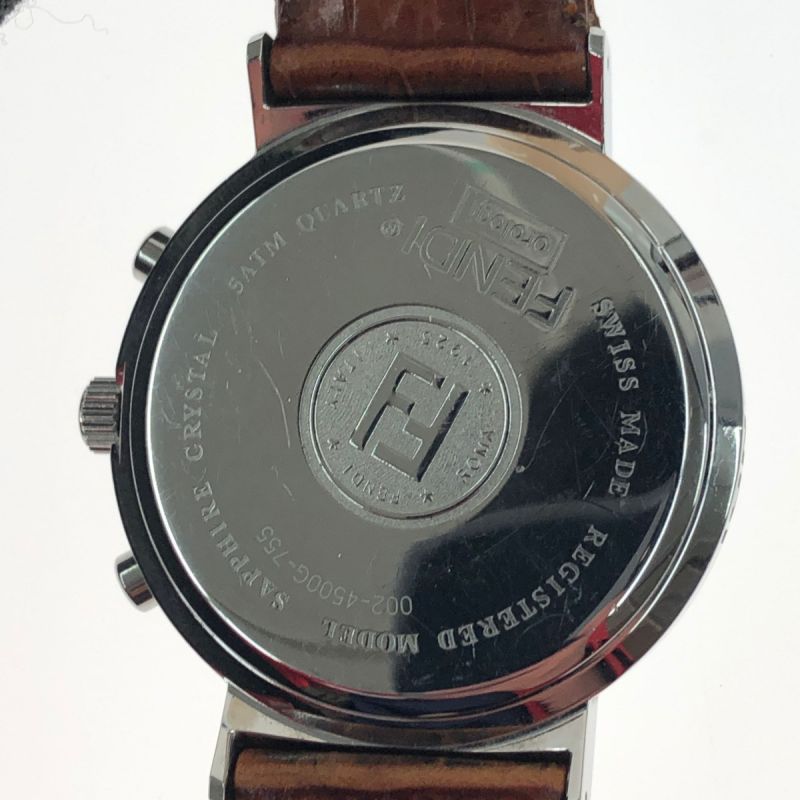 7,840円FENDI クロノグラフ　クォーツ腕時計