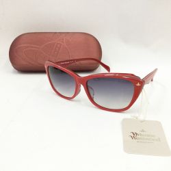 〇〇 Vivienne Westwood ヴィヴィアン・ウエストウッド サングラス　アジアンフィット　 vw-7753 レッド Aランク