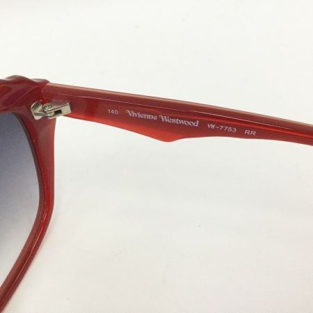  Vivienne Westwood ヴィヴィアン・ウエストウッド サングラス　アジアンフィット　 vw-7753 レッド