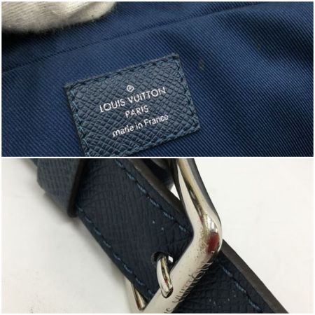  LOUIS VUITTON ルイヴィトン タイガ ポルト ドキュマン ビジネスMM ビジネスバッグ 2WAY M32705 ネイビー