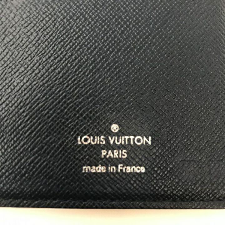 LOUIS VUITTON ルイヴィトン タイガ ポルトフォイユ ロン ポルトフレザー M33404 ネイビー｜中古｜なんでもリサイクルビッグバン