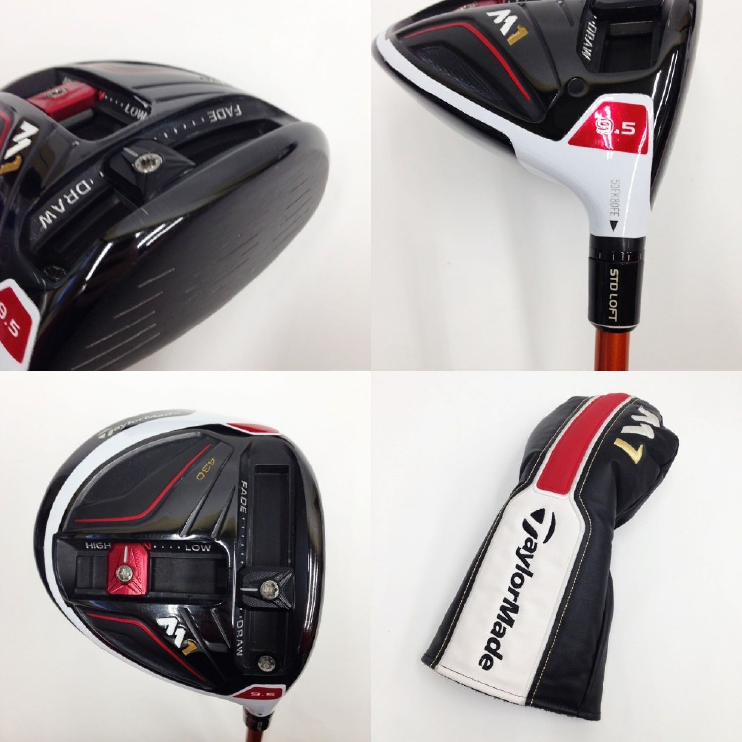 中古】 TaylorMade テーラーメイド M1 430 シャフトカット グリップ無