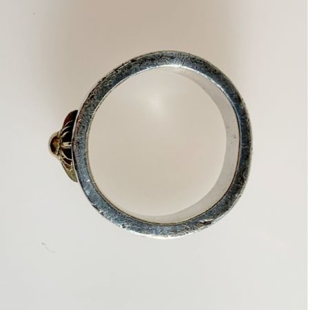  ARIZONA FREEDOM アリゾナフリーダム 太陽神 SILVER925 K18 刻印 13号 リング 指輪 シルバー x ゴールド