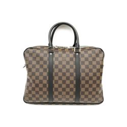 〇〇 LOUIS VUITTON ルイヴィトン ポルト ドキュマン ヴォワヤージュPM ビジネスバッグ 2WAY N41466 ブラウン Aランク