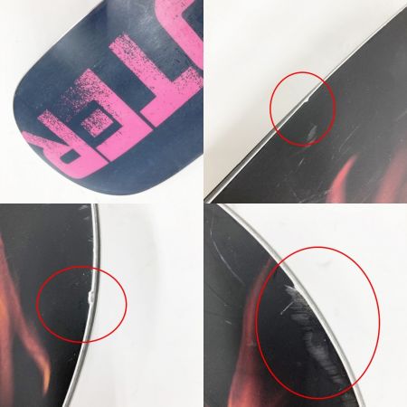  scooter SCT TWINTIP 150cm  黒×オレンジ x オレンジ 現状渡し