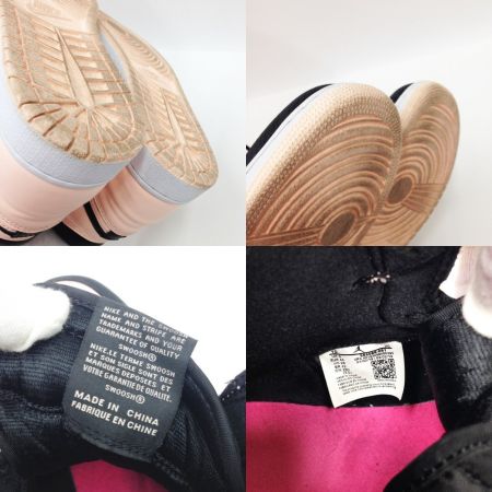  NIKE ナイキ エアジョーダン AIR JORDAN 1 RETRO HIGH OG 555088-081 ピンク×ブラック x ブラック 28cm