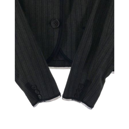  Leilian レリアン レディース スーツ サイズ9 ストライプ ブラック