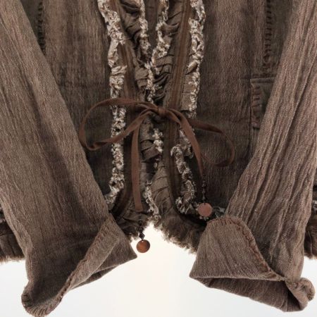  Leilian レリアン レディース ジャケット サイズ9 ブラウン