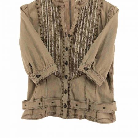  Leilian レリアン レディース セットアップ サイズ9 ブラウン