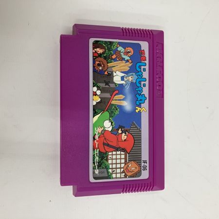  Nintendo ニンテンドウ ファミコンソフト 忍者じゃじゃ丸くん