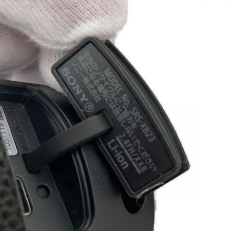  SONY ソニー ワイヤレス ポータブルスピーカー SRS-XB23 ブラック