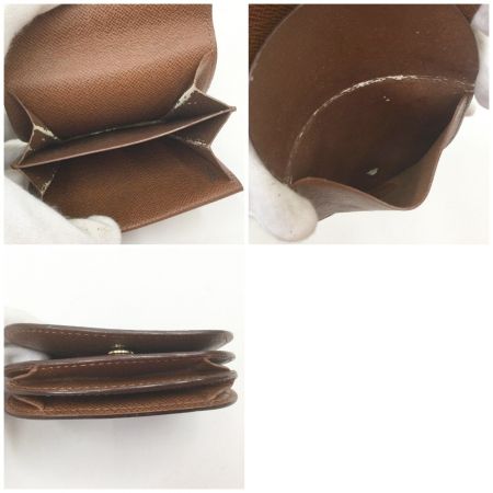  LOUIS VUITTON ルイヴィトン モノグラム　小銭入れ M61970 ブラウン