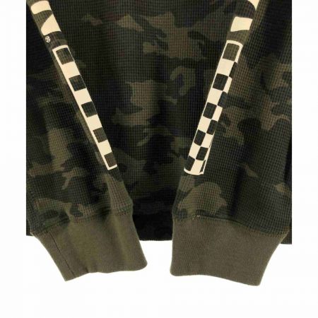  VANSON バンソン メンズ カットソー 迷彩 サイズL グリーン