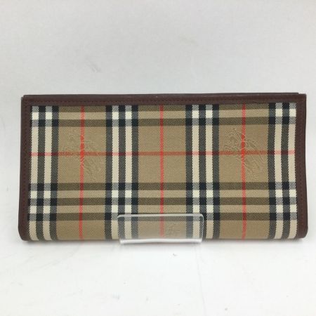 【中古】 BURBERRY バーバリー ノバチェック 手帳 手帳カバー