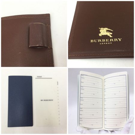 【中古】 BURBERRY バーバリー ノバチェック 手帳 手帳カバー