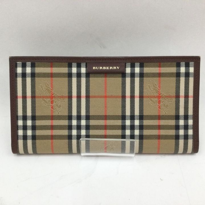 BURBERRY バーバリー ノバチェック 手帳 手帳カバー ベージュ x ブラウン｜中古｜なんでもリサイクルビッグバン