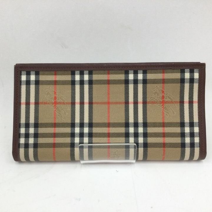 BURBERRY バーバリー ノバチェック 手帳 手帳カバー ベージュ x ブラウン｜中古｜なんでもリサイクルビッグバン