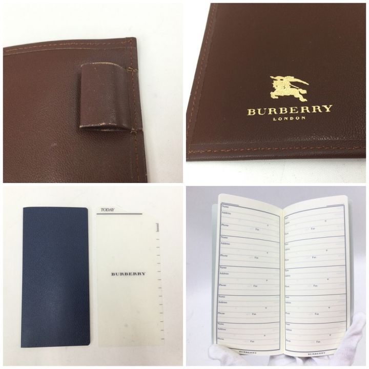 BURBERRY バーバリー ノバチェック 手帳 手帳カバー ベージュ x ブラウン｜中古｜なんでもリサイクルビッグバン