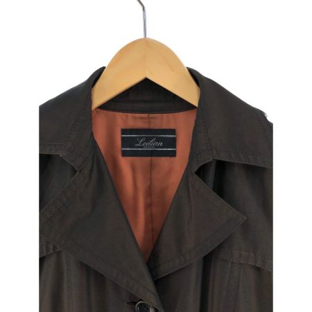  Leilian レリアン レディース コート サイズ7 ブラウン