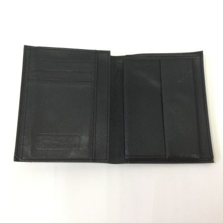  MCM エムシーエム 三つ折り財布　ナイロン ブラック