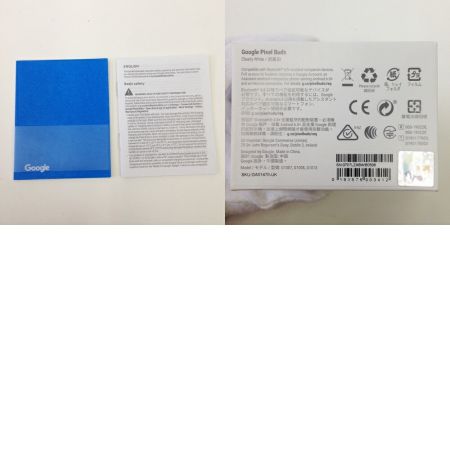  Google グーグル Pixel Bud イヤフォン GA01470-UK ホワイト ga01470-uk ホワイト