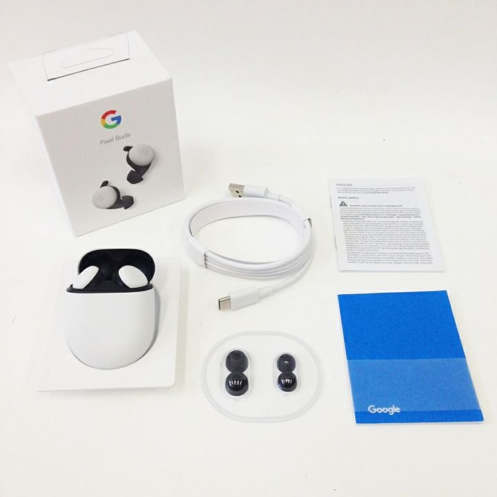 Google グーグル Pixel Bud イヤフォン GA01470-UK ホワイト ga01470-uk  ホワイト｜中古｜なんでもリサイクルビッグバン