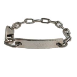 〇〇 GUCCI グッチ ブレスレット シルバー925 Cランク