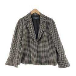 〇〇 Leilian レリアン レディース ジャケット サイズ13+ ブラウン Bランク