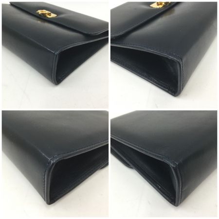  Salvatore Ferragamo サルヴァトーレフェラガモ ミニポーチ ガンチーニ 22203 ネイビー