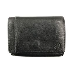 〇〇 Dakota ダコタ ブラック レーベル リバー4 3つ折り財布 ブラック Bランク